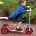 Alternate Image #2 of Smooth Rider 3-Wheel Scooter - Red/Silver - Set of 2