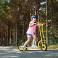 Thumbnail Image #3 of Smooth Rider 3-Wheel Scooter - Yellow