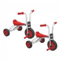 Thumbnail Image of Kaplan Pedal Trike - Red/Silver - Set of 2