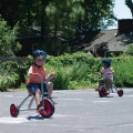Alternate Thumbnail #3 of Kaplan Pedal Trike - Red/Silver - Single