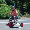 Alternate Thumbnail #4 of Kaplan Pedal Trike - Red/Silver - Single