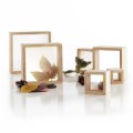 Alternate Image #2 of Wooden Magnification Stacking Blocks - 6 Pieces