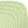 Primary Thumbnail of Cotton Thermal Crib Blankets - Green - Set of 4