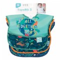 Thumbnail Image #5 of SuperBib&reg; Flip Pocket Waterproof Bib Set - Blue