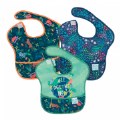 Thumbnail Image of SuperBib&reg; Flip Pocket Waterproof Bib Set - Blue