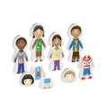 Thumbnail Image of Multicultural Friends Puzzles - Set of 6