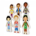 Thumbnail Image #2 of Multicultural Friends Puzzles - Set of 6