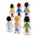 Thumbnail Image #3 of Multicultural Friends Puzzles - Set of 6