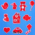 Alternate Image #2 of Color Bears & Other Stories Felt Set - 60 Pieces