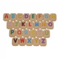 Alternate Image #2 of Wooden Braille Alphabet A-Z  Tiles with Upper  Case