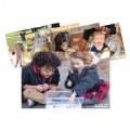 Me and My Friends Diverse Smiling Faces Classroom Posters - Set of 12