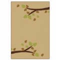 Branching Out Carpet - Tan - 4' x 6' Rectangle