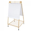 Mobile Flip Chart Writing Easel and Magnetic Dry-Erase Board