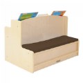 Thumbnail Image #4 of Carolina Toddler Sit and Read Bench with Book Display and Storage Cubby