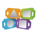 Alternate Image #3 of Easy Grasp Shape Mirrors - Set of 4