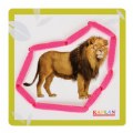 Alternate Image #5 of Zoo Animal Images on 6" Lacing Boards - Set of 4