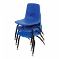 Alternate Thumbnail #3 of Stackable Chair With 7.5" Seat Height - Blue