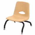 Stackable Chair With 7.5" Seat Height - Natural