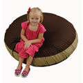 Cozy Calming Natural Color Lounger for Leisure Activities - Single