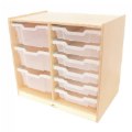 Easy View Compact Storage with Trays