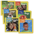 National Geographic Look and Learn About Animals and People Board Books - Set of 6