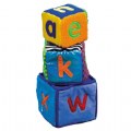 Thumbnail Image of Colorful ABC Nesting Blocks with Texture - Set of 3