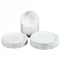 Thumbnail Image of White Melamine Mealtime Serving Set - Set of 18