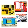 Donald Crews Vehicles and Trains Board Books - Set of 4