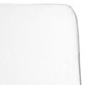 Cotton Compact Size Crib Sheet - White