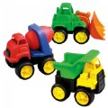 Durable Little Tuffies Construction Vehicles for Dramatic Play