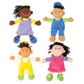 Thumbnail Image of Ethnic Soft Dolls - Set of 4