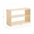 Thumbnail Image #7 of Carolina 2-Shelf Storage Unit - Acrylic Back