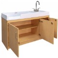 Alternate Image #4 of Changing Table with Right Hand Sink - Natural