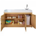 Alternate Image #8 of Changing Table with Right Hand Sink - Natural