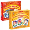 Pre-Reading Skills Set with Rhyming and Picture Sequencing Games