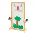 See-Thru Easel with Attached Paint Cup Holders