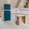 Alternate Image #4 of Wooden Dollhouse Kitchen Furniture Group - 4 Piece Set