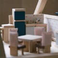 Alternate Image #6 of Wooden Dollhouse Kitchen Furniture Group - 4 Piece Set