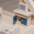 Alternate Image #4 of Wooden Dollhouse Living Room Furniture Group - 7 Piece Set
