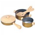 Thumbnail Image of Pretend Cooking Pans and Utensils Set - 6 Pieces