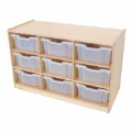 Carolina Nine-Tray Storage With Trays
