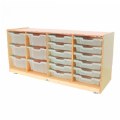 4 Section Cabinet With Trays
