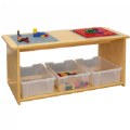 Thumbnail Image #4 of Nature Color Double Play™ Table for Block Activities - Natural
