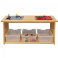 Thumbnail Image #6 of Nature Color Double Play™ Table for Block Activities - Natural
