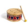 Solid Wooden Drum
