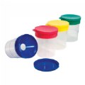 Spill Proof Paint Cups - Set of 4