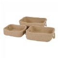 Alternate Image #2 of Rectangle Nesting Baskets - Set of 3