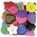 Really Big Assorted Shapes and Colors Buttons