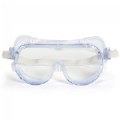 Alternate Image #2 of Full Coverage Adjustable Clear Safety Goggles - Single