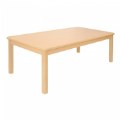 Primary Thumbnail of Carolina Laminate 24" x 48" Rectangle Table With 16" Legs - Seats 6